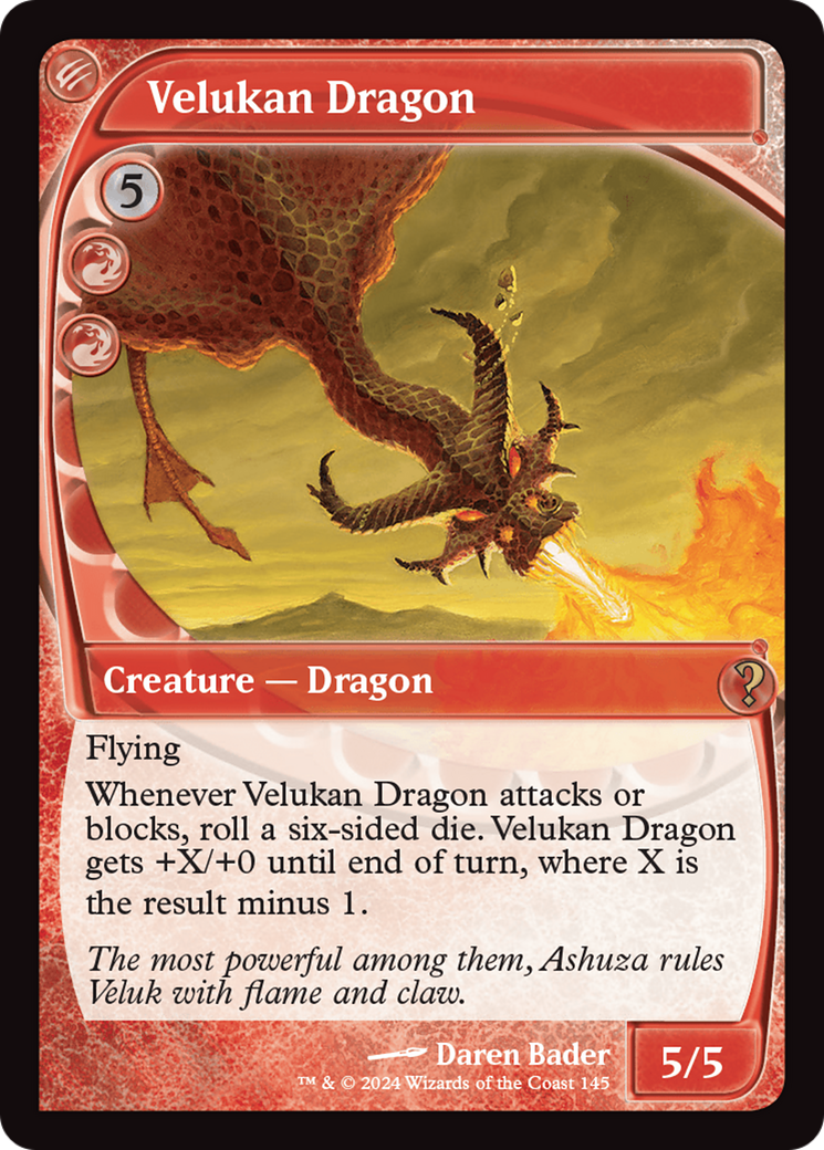 Velukan Dragon (Future Sight) [Mystery Booster 2] | Eastridge Sports Cards & Games