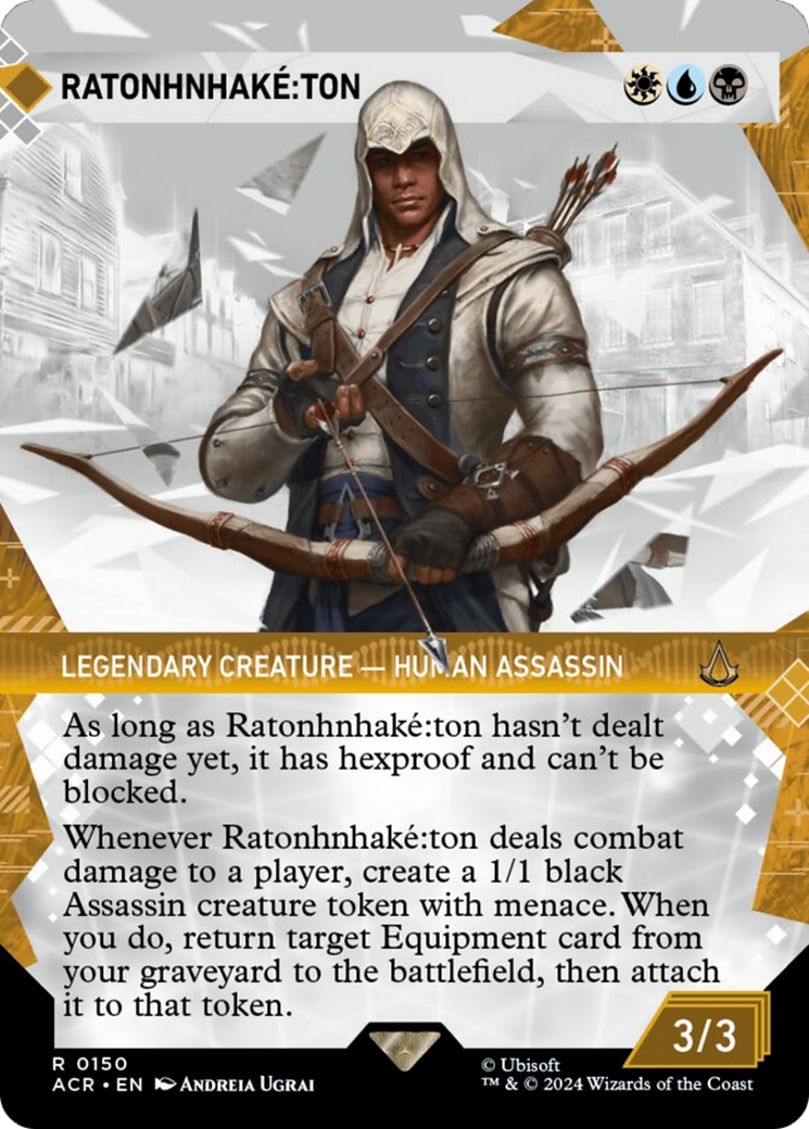 Ratonhnhake:ton (Showcase) [Assassin's Creed] | Eastridge Sports Cards & Games