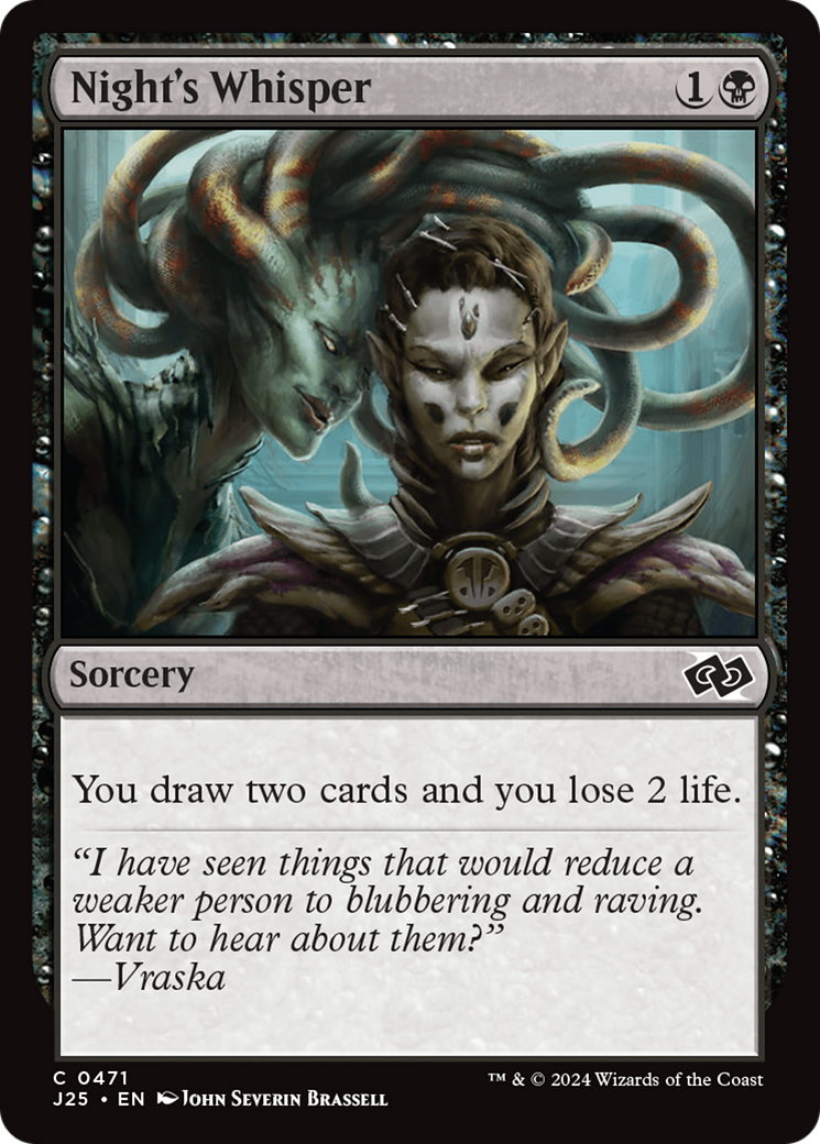 Night's Whisper [Foundations Jumpstart] | Eastridge Sports Cards & Games