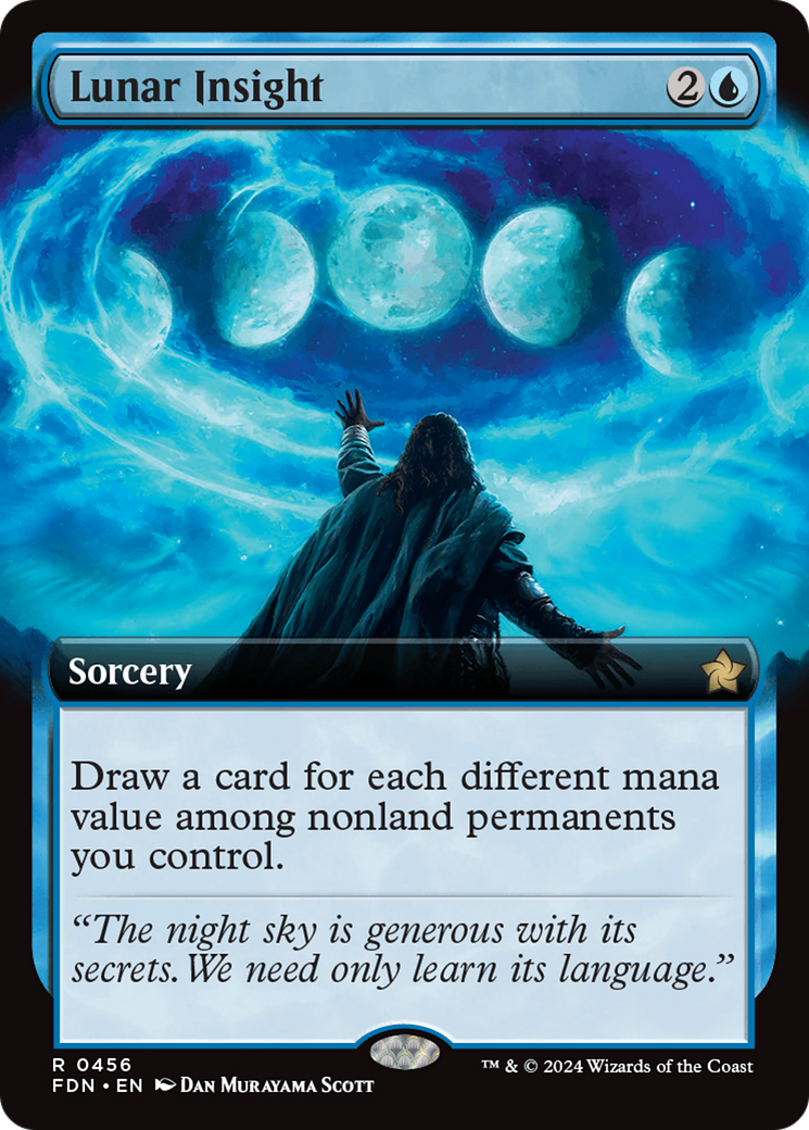 Lunar Insight (Extended Art) [Foundations] | Eastridge Sports Cards & Games