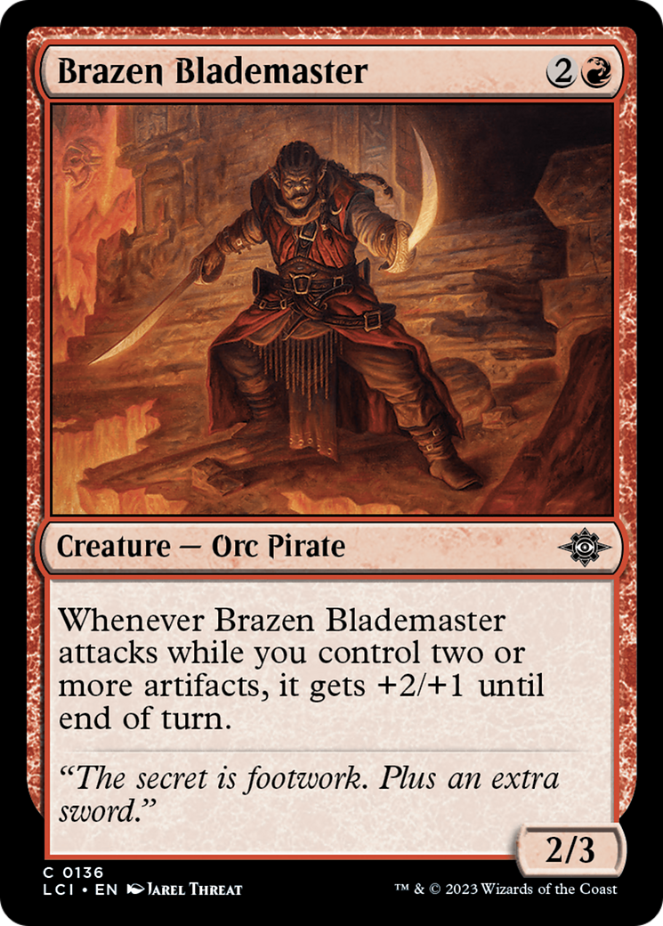 Brazen Blademaster [The Lost Caverns of Ixalan] | Eastridge Sports Cards & Games