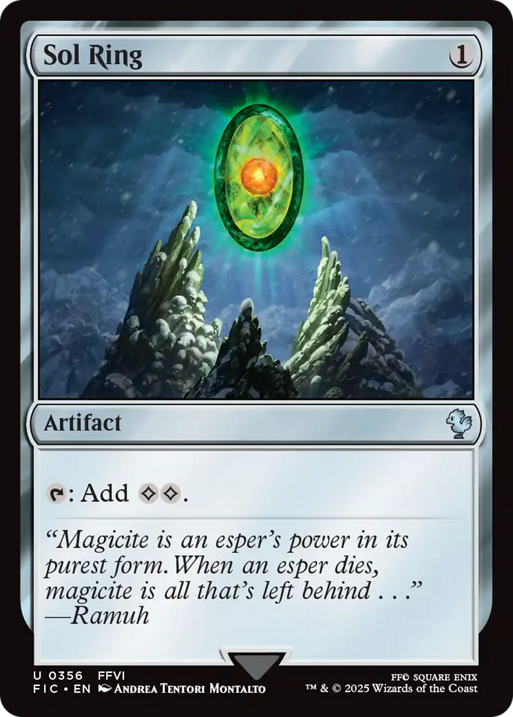 Sol Ring (0356) [FINAL FANTASY Commander] | Eastridge Sports Cards & Games