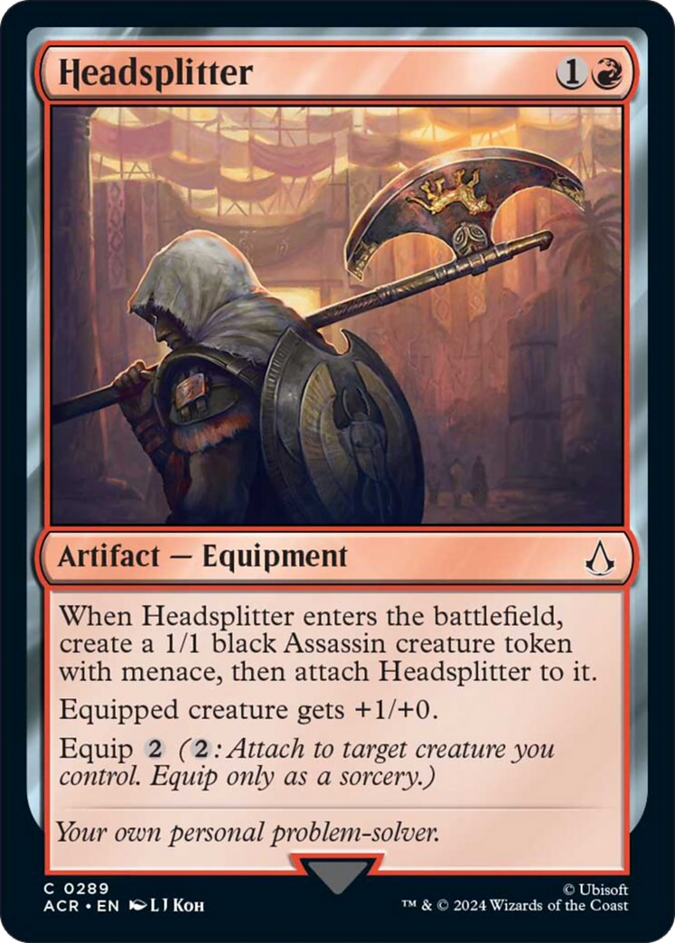 Headsplitter [Assassin's Creed] | Eastridge Sports Cards & Games