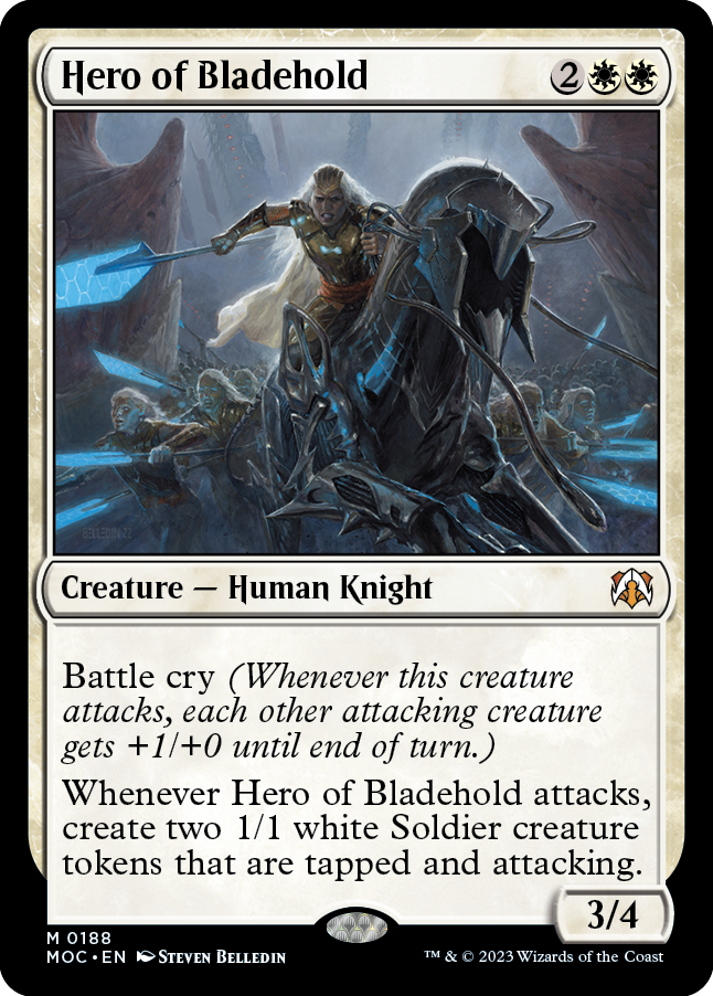 Hero of Bladehold [March of the Machine Commander] | Eastridge Sports Cards & Games