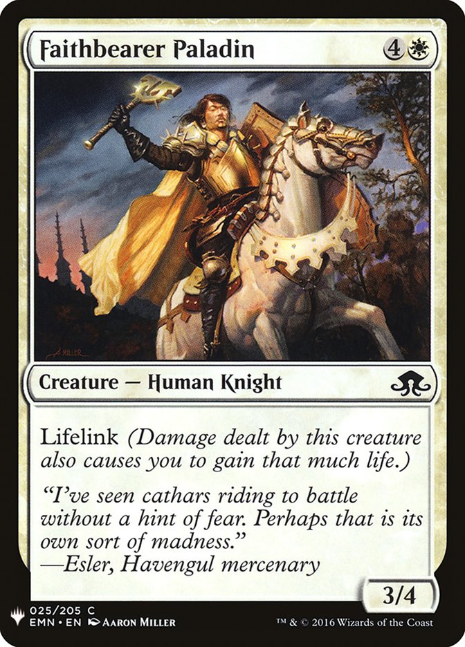 Faithbearer Paladin [Mystery Booster] | Eastridge Sports Cards & Games
