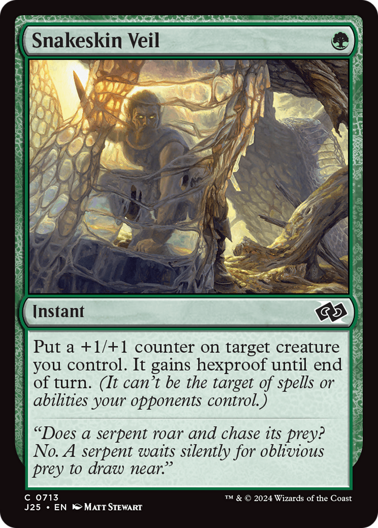 Snakeskin Veil [Foundations Jumpstart] | Eastridge Sports Cards & Games