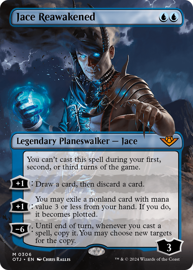 Jace Reawakened (Borderless) [Outlaws of Thunder Junction] | Eastridge Sports Cards & Games