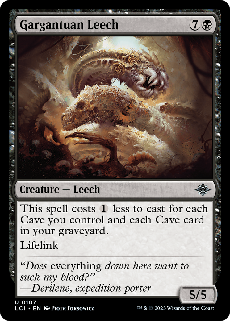 Gargantuan Leech [The Lost Caverns of Ixalan] | Eastridge Sports Cards & Games