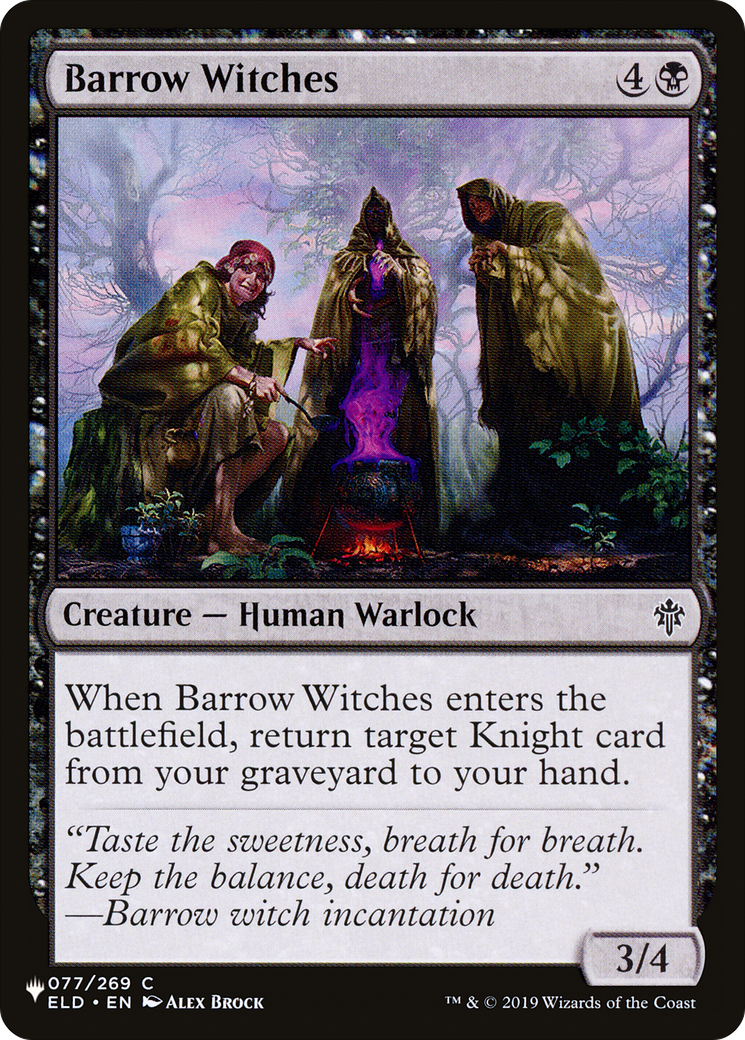 Barrow Witches [The List] | Eastridge Sports Cards & Games