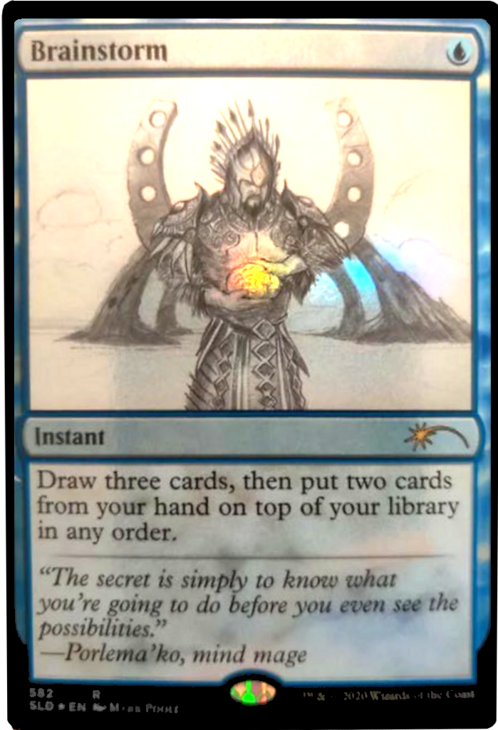 Brainstorm (Sketch) [Secret Lair Drop Promos] | Eastridge Sports Cards & Games