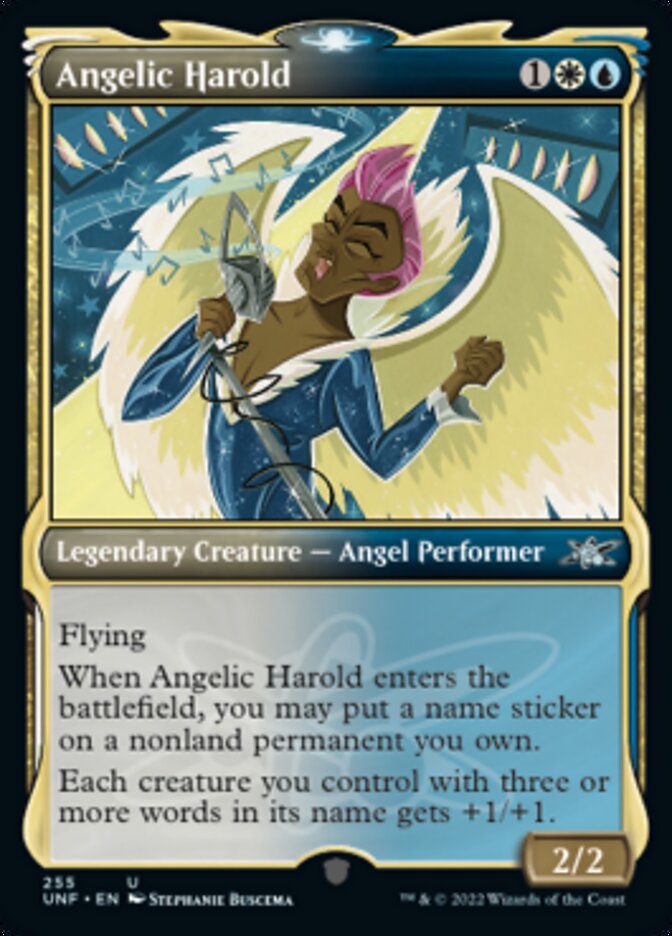 Angelic Harold (Showcase) [Unfinity] | Eastridge Sports Cards & Games