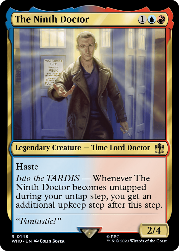 The Ninth Doctor [Doctor Who] | Eastridge Sports Cards & Games