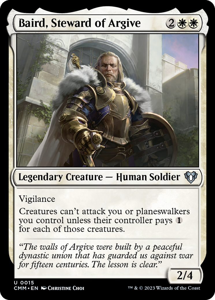 Baird, Steward of Argive [Commander Masters] | Eastridge Sports Cards & Games