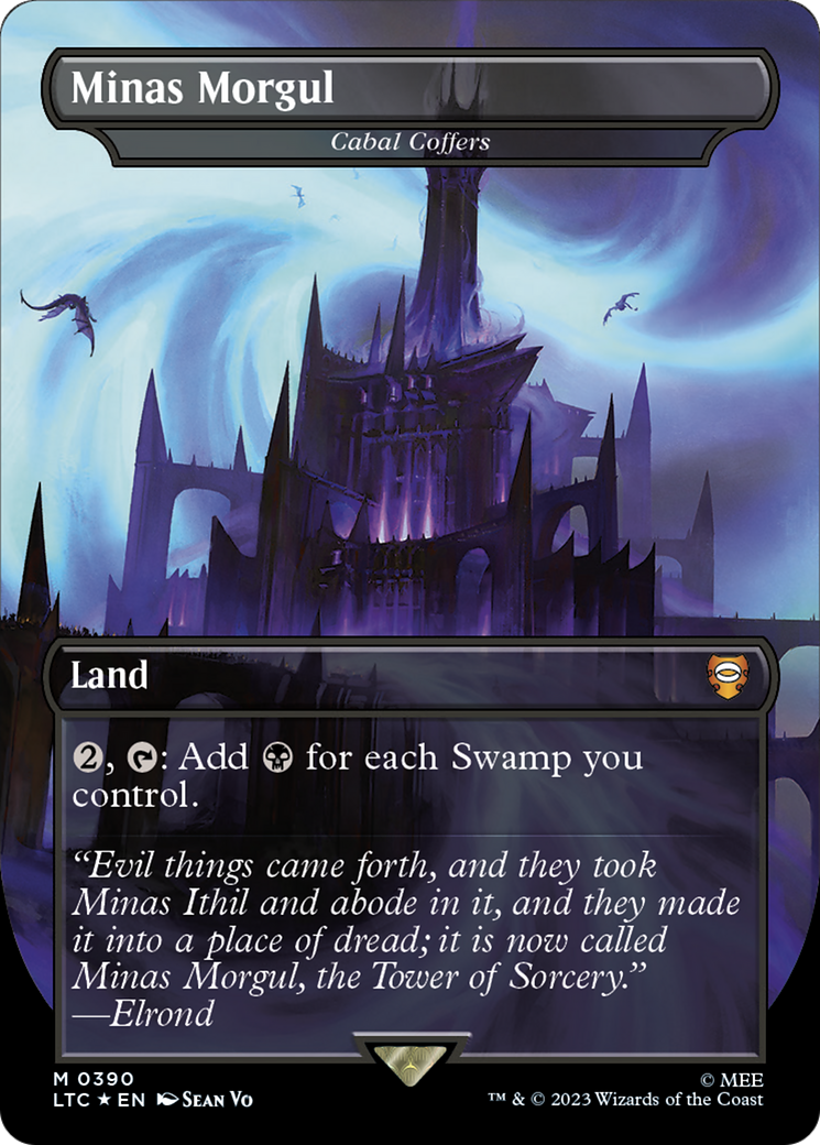 Minas Morgul - Cabal Coffers (Surge Foil Realms and Relics) [The Lord of the Rings: Tales of Middle-Earth Commander] | Eastridge Sports Cards & Games