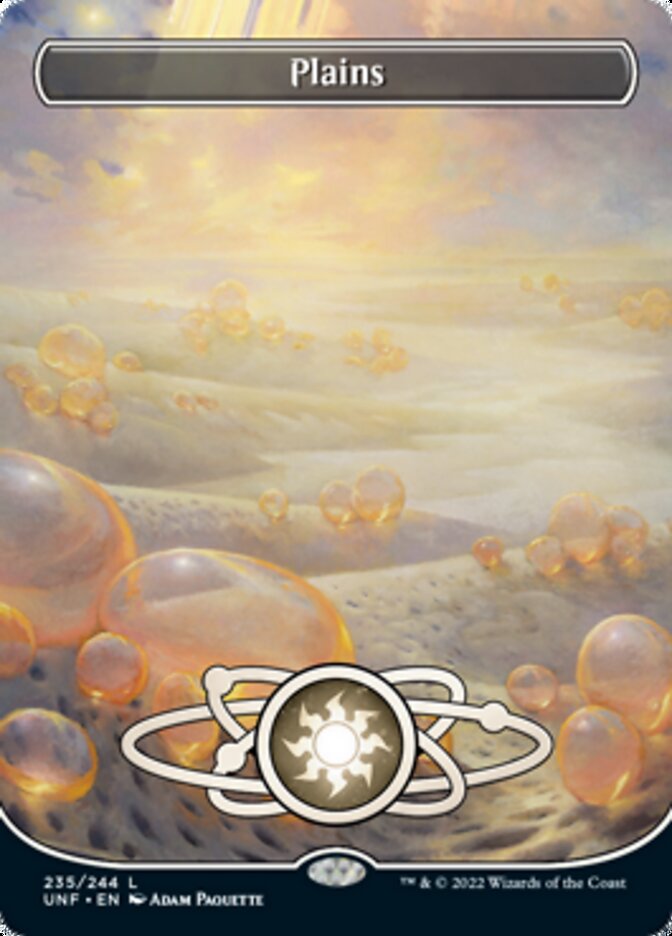 Plains (235) (Planetary Space-ic Land) [Unfinity] | Eastridge Sports Cards & Games