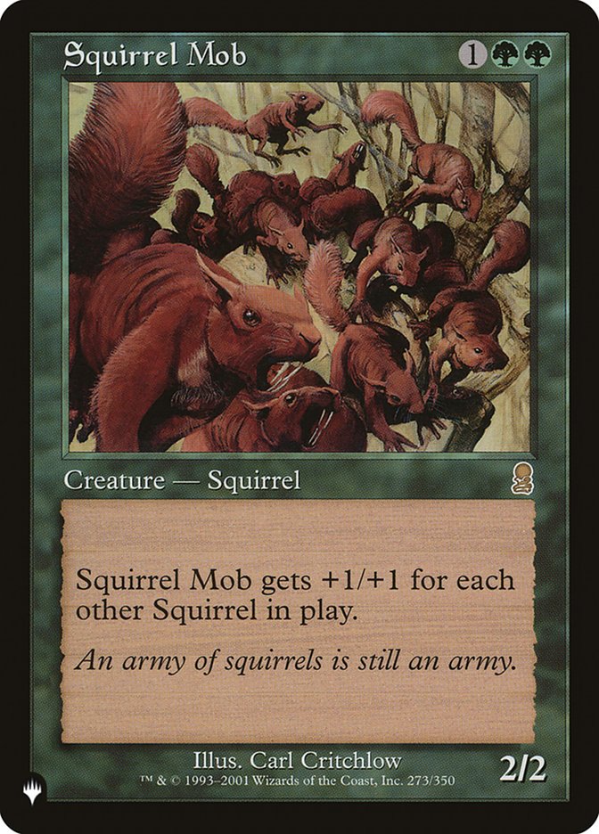 Squirrel Mob [The List] | Eastridge Sports Cards & Games