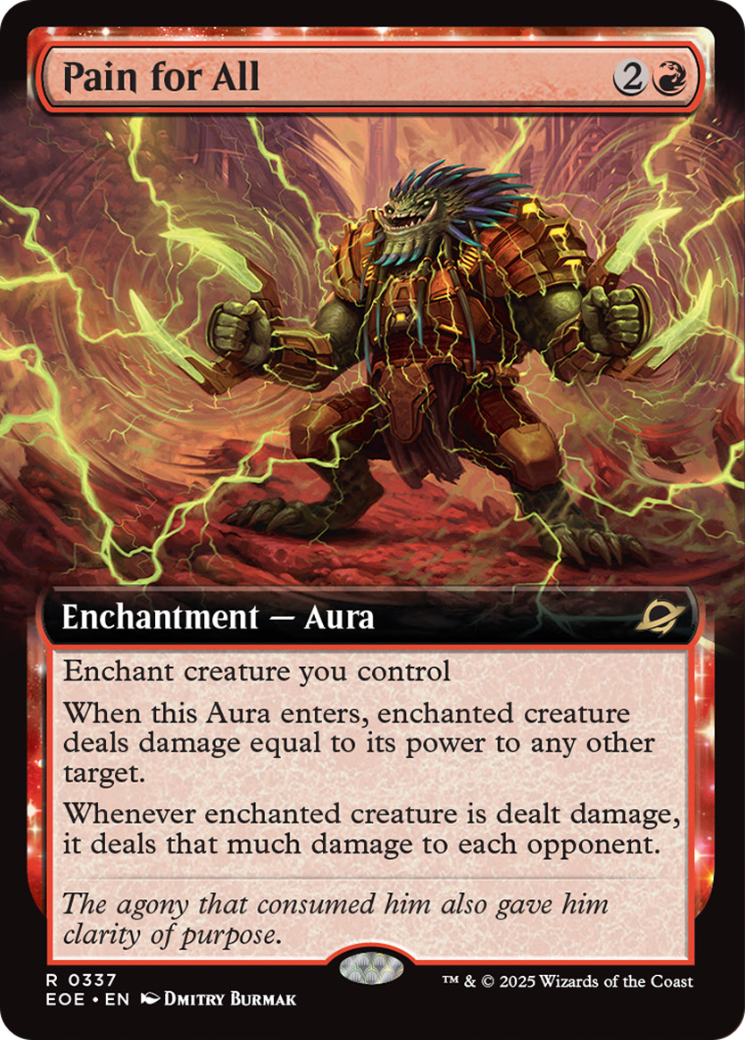 Pain for All (Extended Art) [Edge of Eternities] | Eastridge Sports Cards & Games