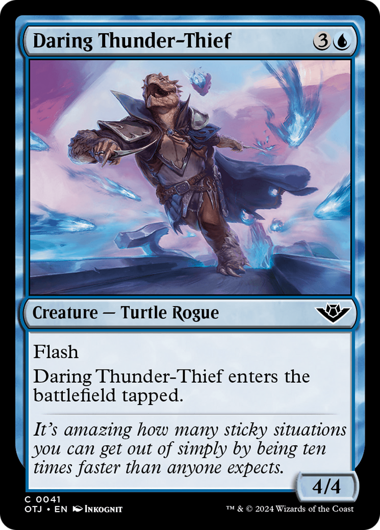 Daring Thunder-Thief [Outlaws of Thunder Junction] | Eastridge Sports Cards & Games