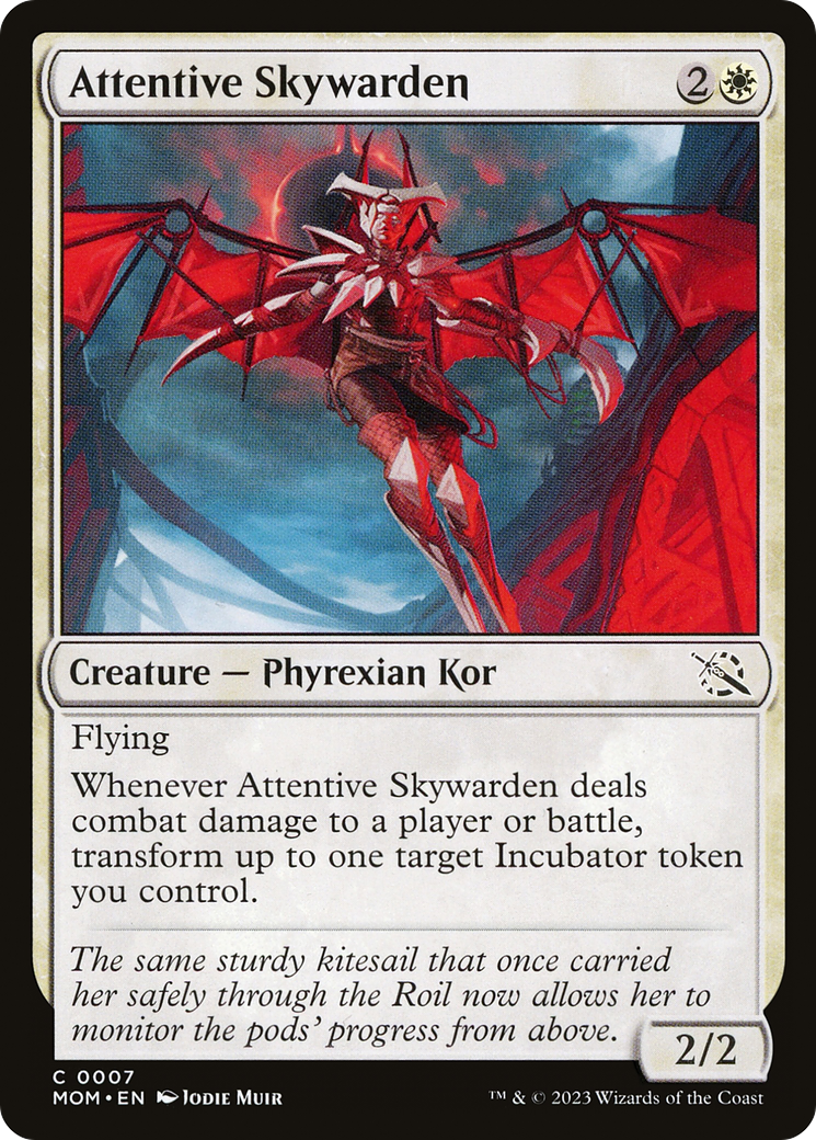 Attentive Skywarden [March of the Machine] | Eastridge Sports Cards & Games