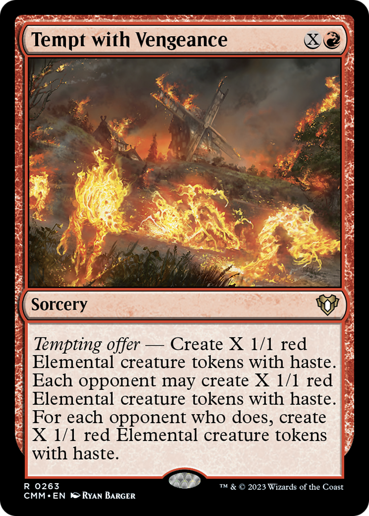 Tempt with Vengeance [Commander Masters] | Eastridge Sports Cards & Games
