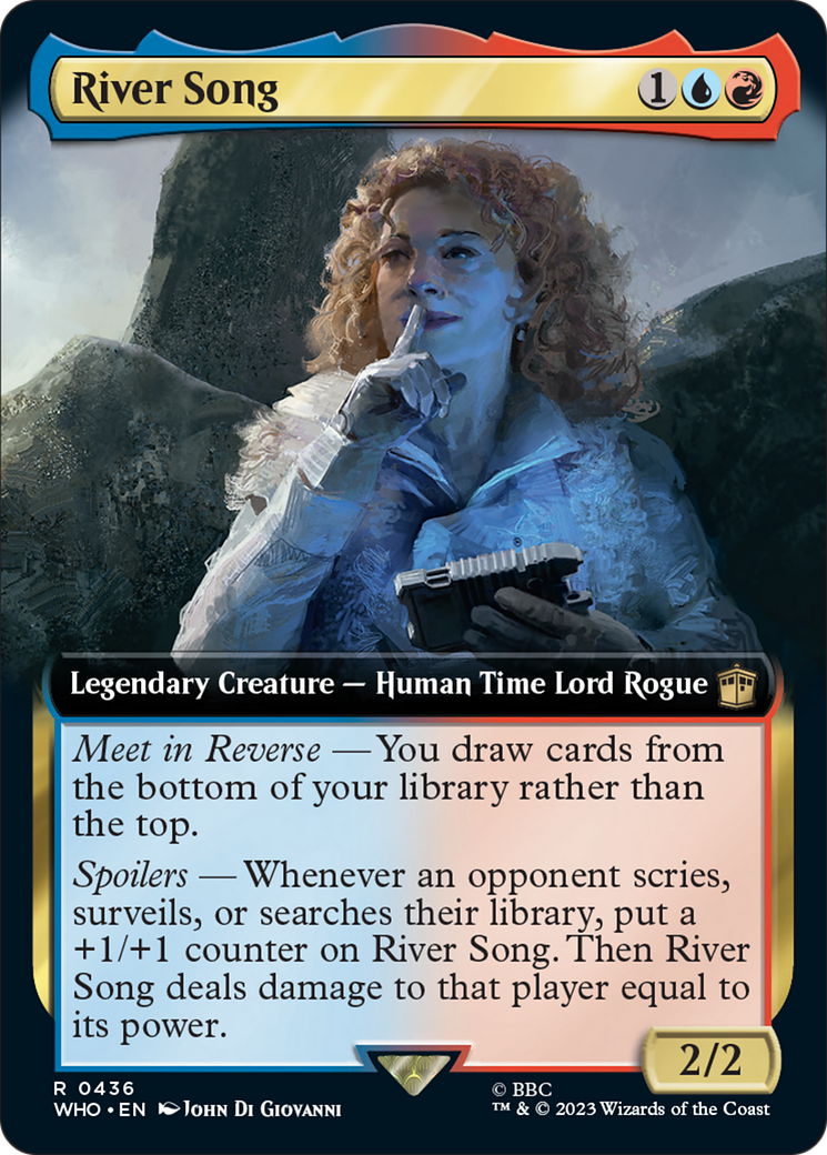 River Song (Extended Art) [Doctor Who] | Eastridge Sports Cards & Games