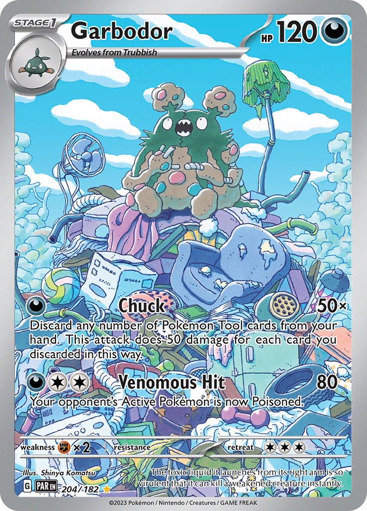 Garbodor (204/182) [Scarlet & Violet: Paradox Rift] | Eastridge Sports Cards & Games