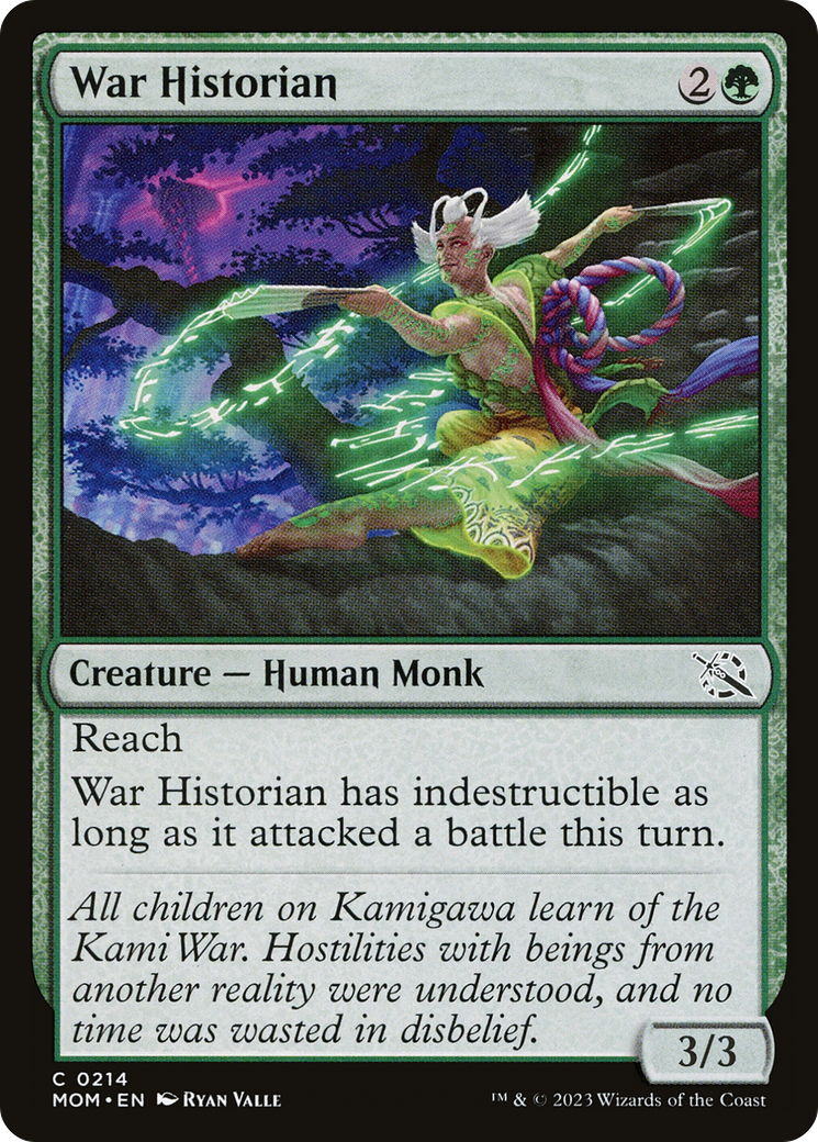 War Historian [March of the Machine] | Eastridge Sports Cards & Games