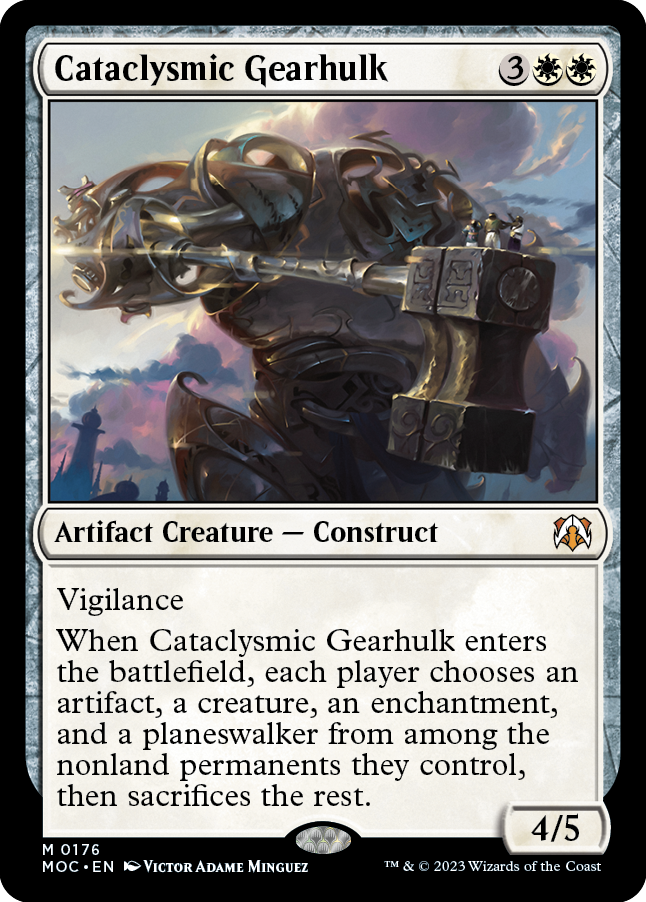 Cataclysmic Gearhulk [March of the Machine Commander] | Eastridge Sports Cards & Games