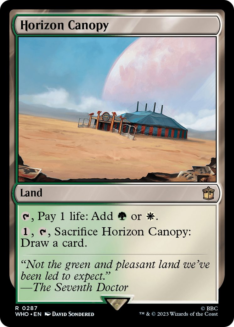 Horizon Canopy [Doctor Who] | Eastridge Sports Cards & Games