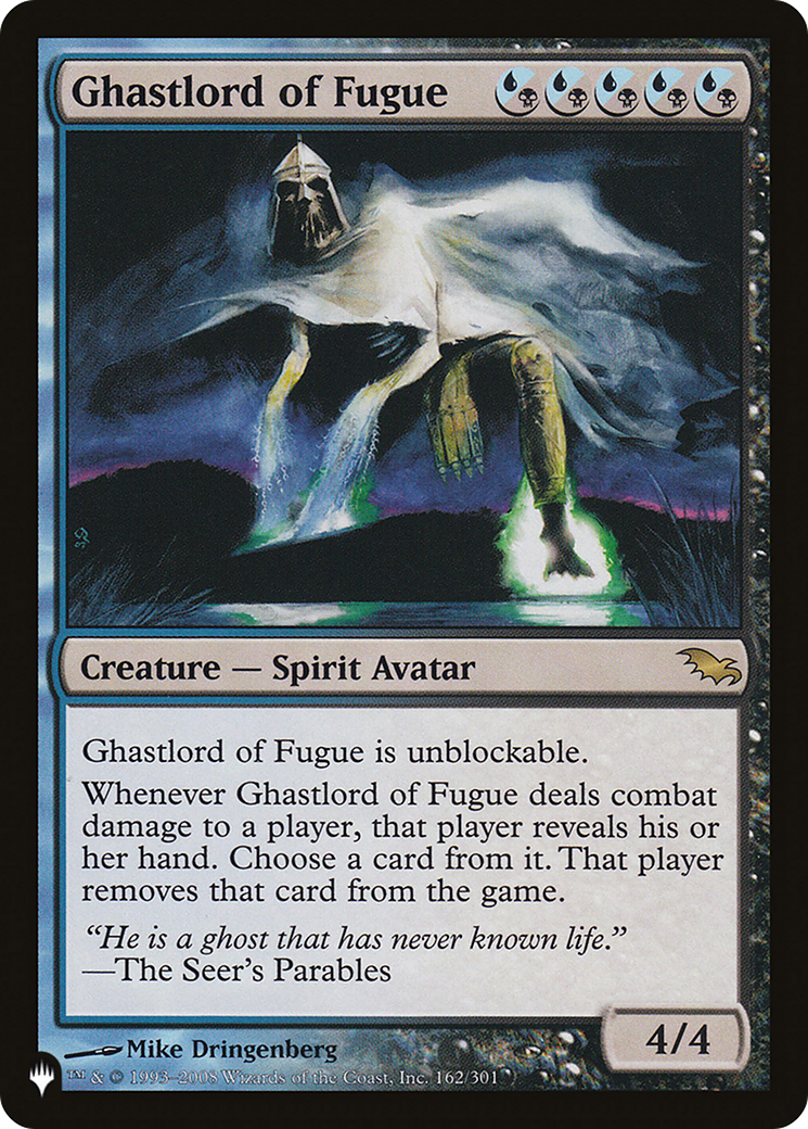 Ghastlord of Fugue [The List] | Eastridge Sports Cards & Games