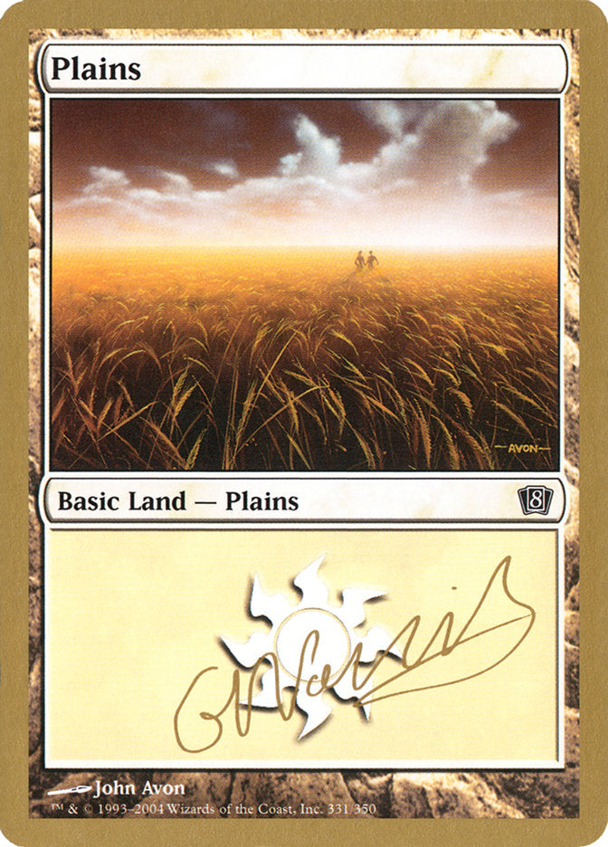 Plains (gn331) (Gabriel Nassif) [World Championship Decks 2004] | Eastridge Sports Cards & Games