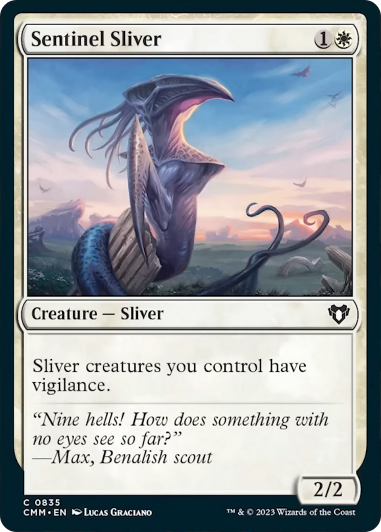 Sentinel Sliver [Commander Masters] | Eastridge Sports Cards & Games