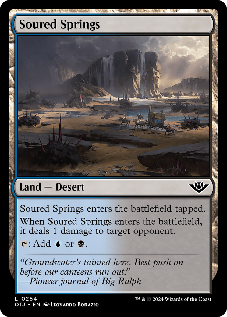 Soured Springs [Outlaws of Thunder Junction] | Eastridge Sports Cards & Games