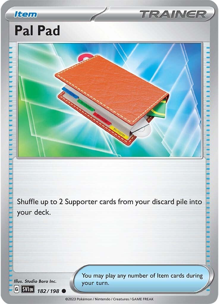 Pal Pad (182/198) [Scarlet & Violet: Base Set] | Eastridge Sports Cards & Games