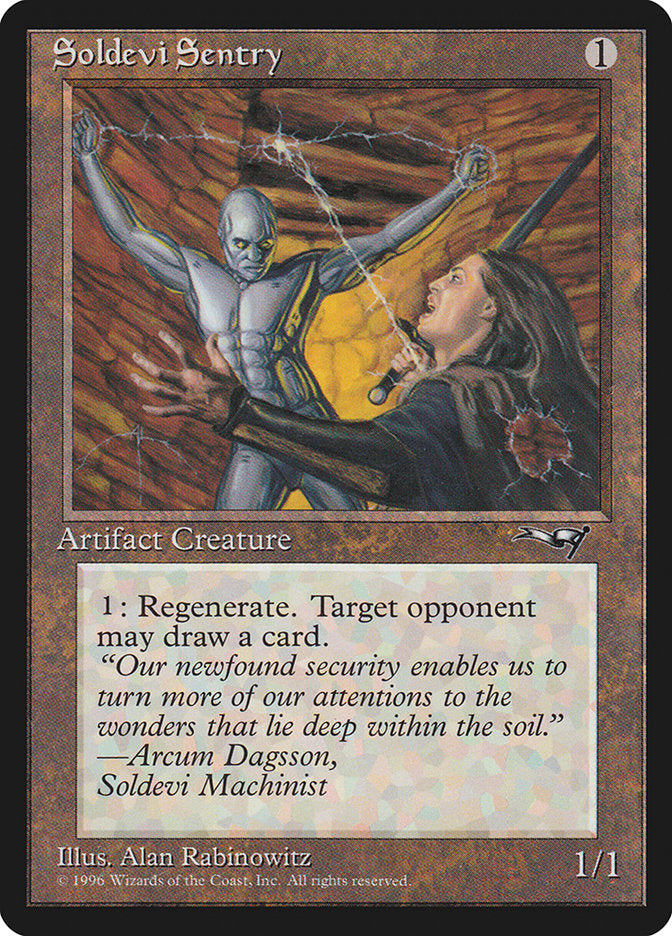 Soldevi Sentry (Hands Raised) [Alliances] | Eastridge Sports Cards & Games