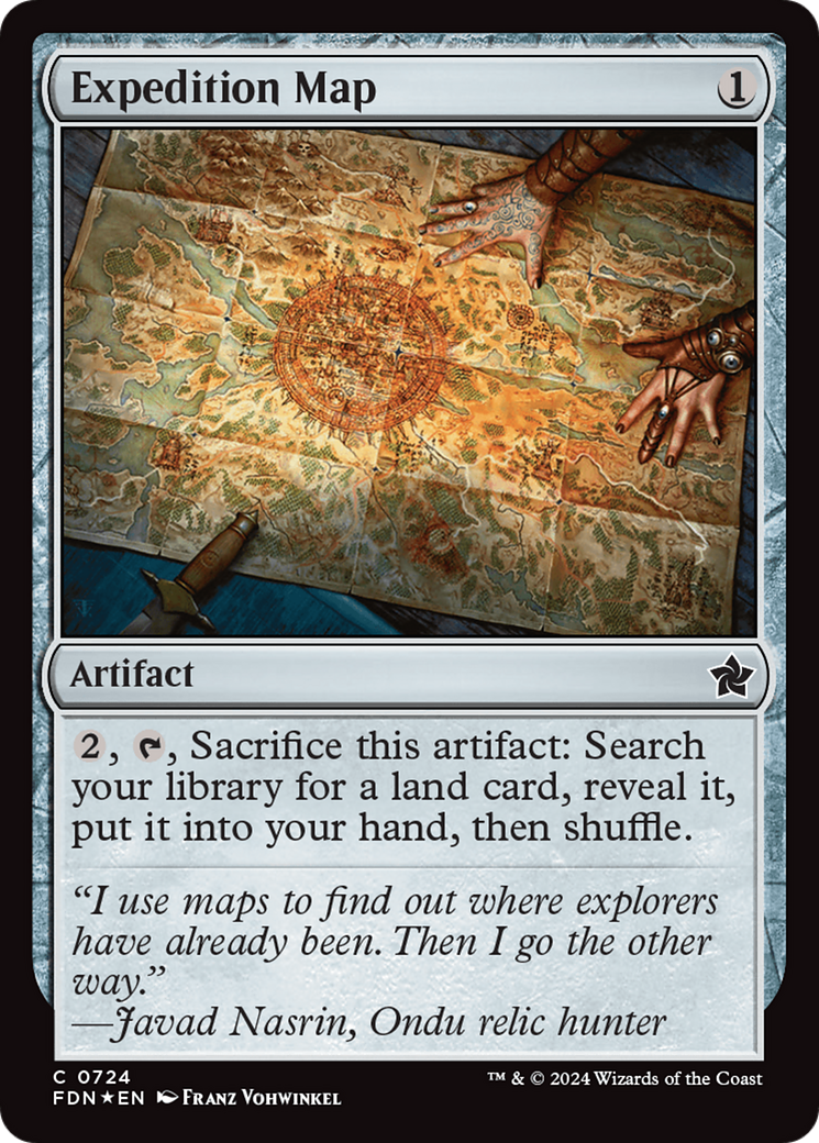 Expedition Map [Foundations] | Eastridge Sports Cards & Games