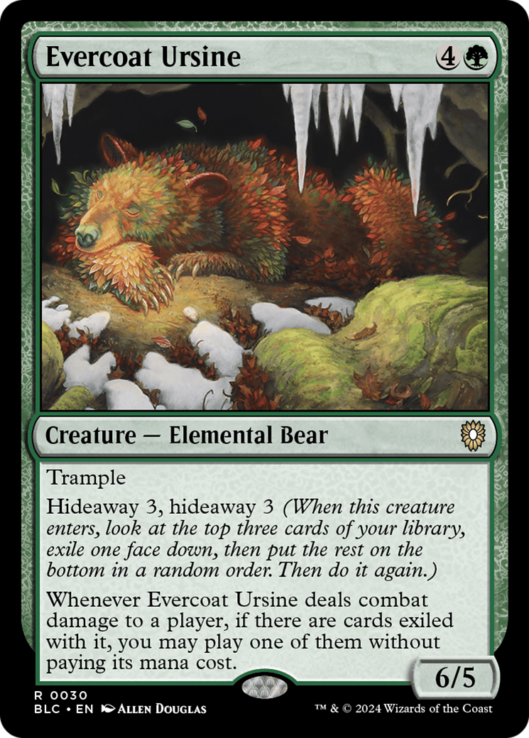 Evercoat Ursine [Bloomburrow Commander] | Eastridge Sports Cards & Games