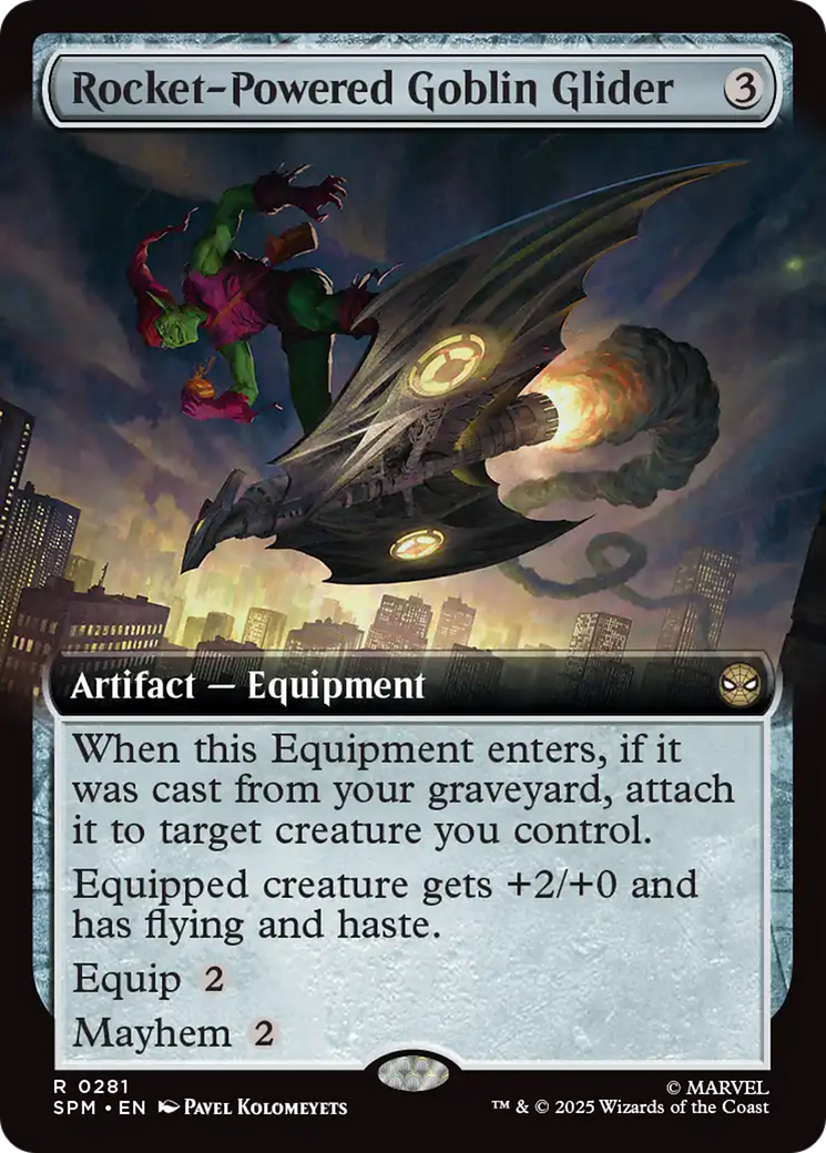 Rocket-Powered Goblin Glider (Extended Art) [Marvel's Spider-Man] | Eastridge Sports Cards & Games