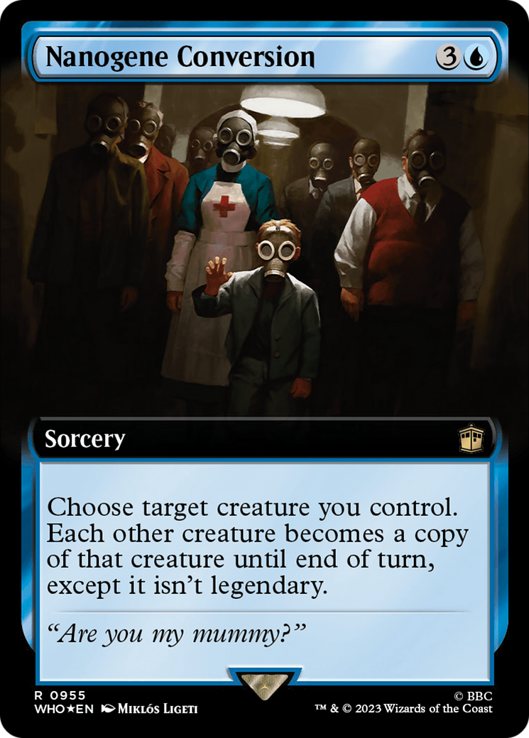 Nanogene Conversion (Extended Art) (Surge Foil) [Doctor Who] | Eastridge Sports Cards & Games