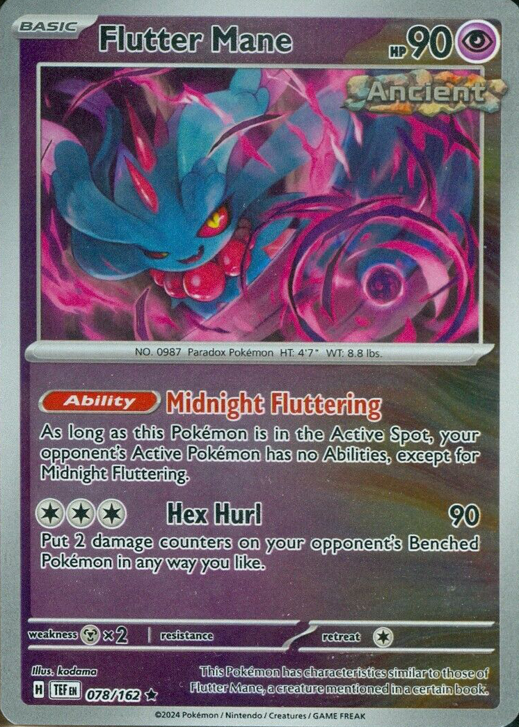 Flutter Mane (078/162) [Scarlet & Violet: Temporal Forces] | Eastridge Sports Cards & Games