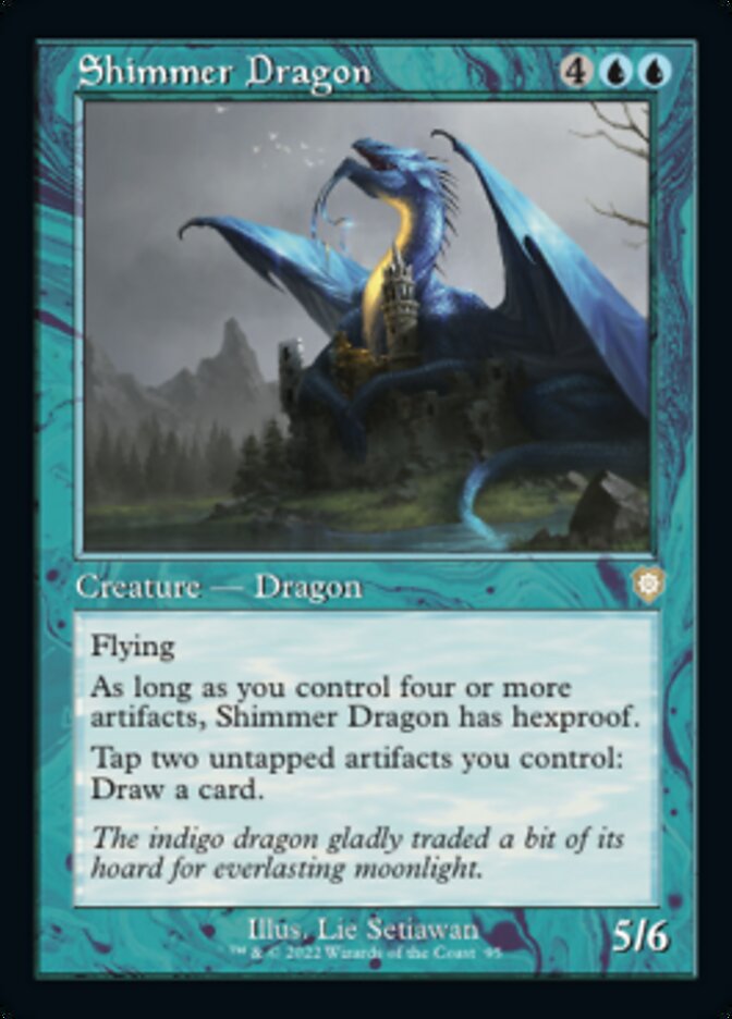 Shimmer Dragon (Retro) [The Brothers' War Commander] | Eastridge Sports Cards & Games