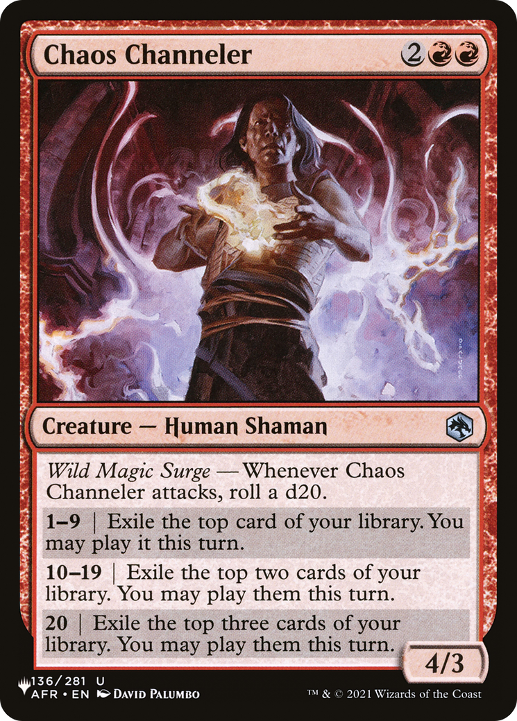 Chaos Channeler [The List] | Eastridge Sports Cards & Games