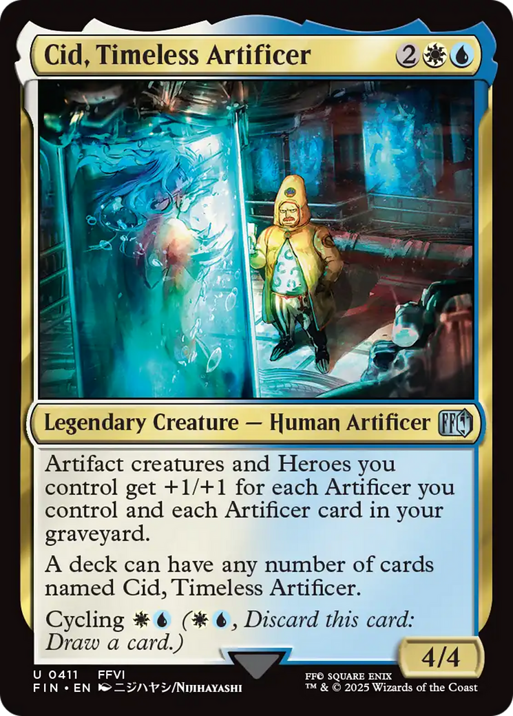 Cid, Timeless Artificer (0411) [FINAL FANTASY] | Eastridge Sports Cards & Games