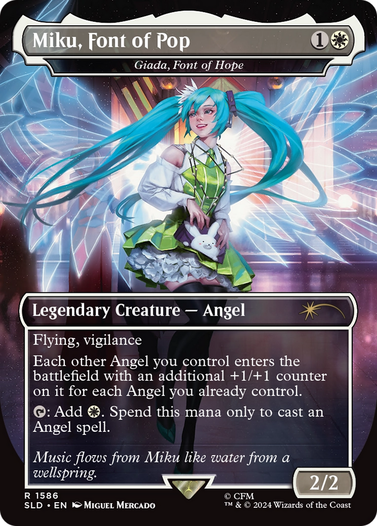 Miku, Font of Pop - Giada, Font of Hope [Secret Lair Drop Series] | Eastridge Sports Cards & Games