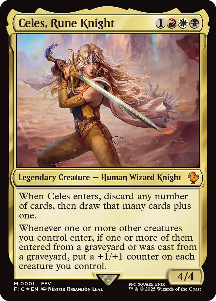 Celes, Rune Knight (0001) [FINAL FANTASY Commander] | Eastridge Sports Cards & Games