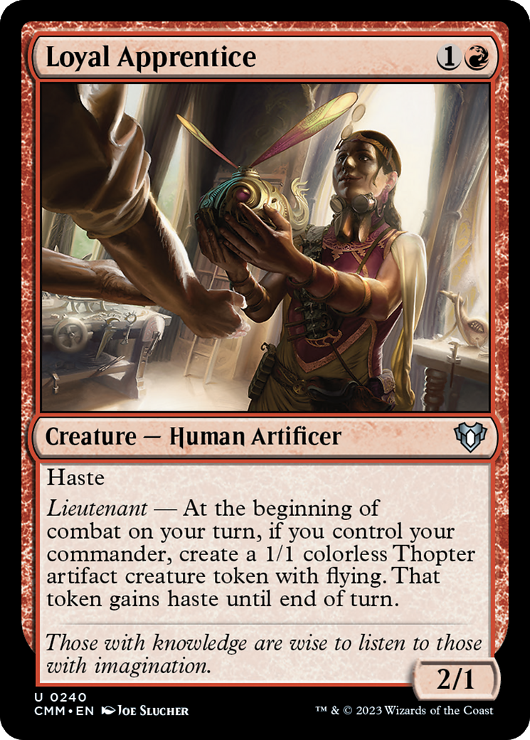 Loyal Apprentice [Commander Masters] | Eastridge Sports Cards & Games