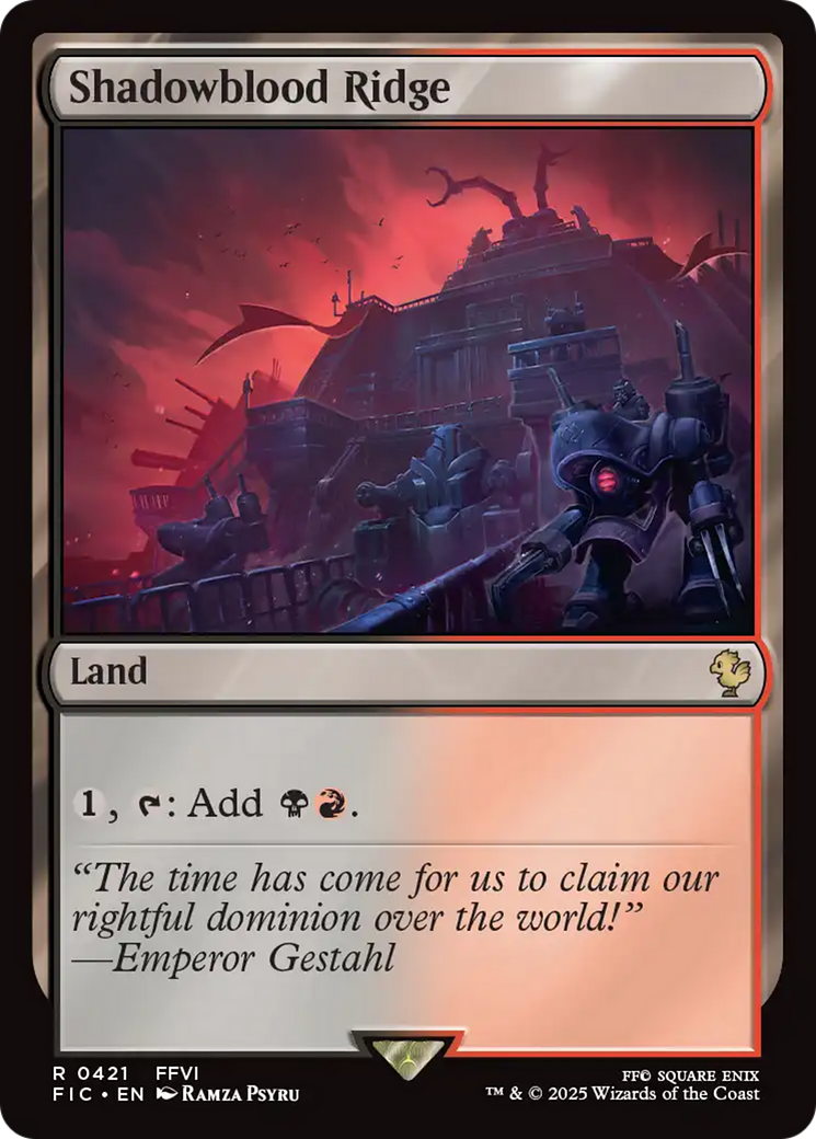 Shadowblood Ridge [FINAL FANTASY Commander] | Eastridge Sports Cards & Games