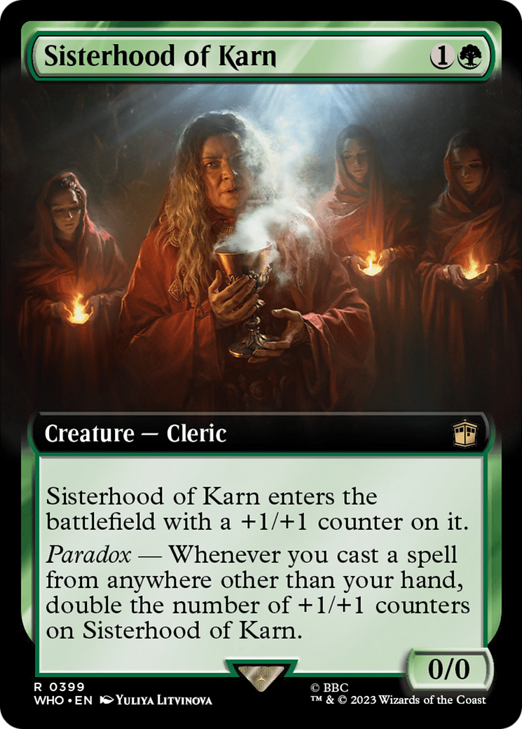 Sisterhood of Karn (Extended Art) [Doctor Who] | Eastridge Sports Cards & Games