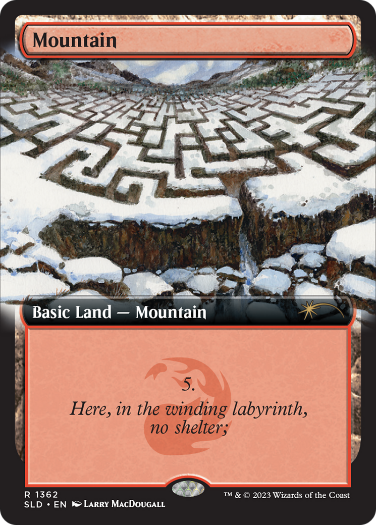 Mountain (1362) [Secret Lair Drop Series] | Eastridge Sports Cards & Games