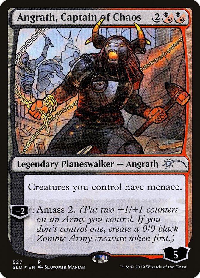 Angrath, Captain of Chaos (Stained Glass) [Secret Lair Drop Promos] | Eastridge Sports Cards & Games